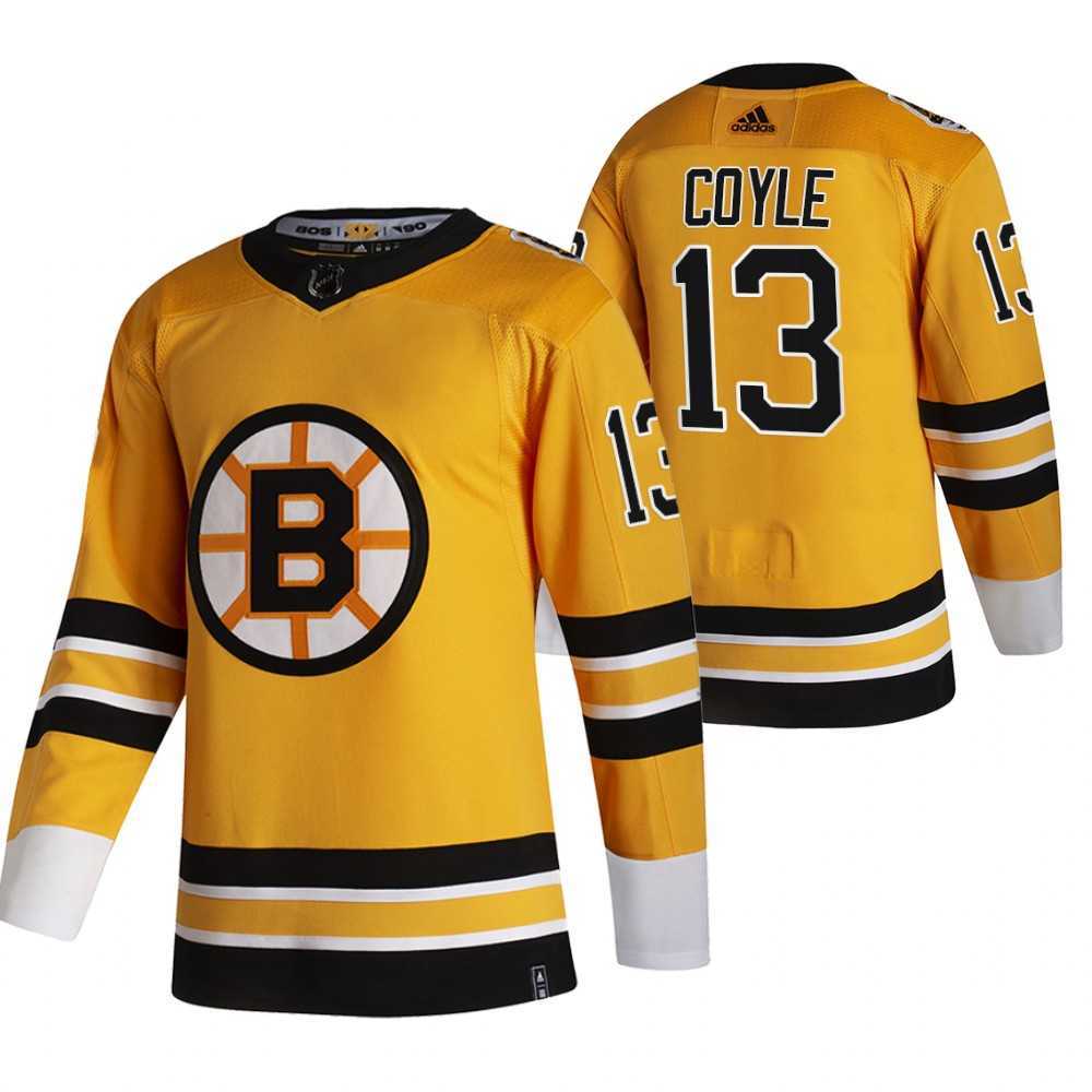 Boston Bruins 13 Charlie Coyle Yellow Adidas 2020-21 Reverse Retro Alternate Jersey Dzhi,We sell and wholesale Boston Bruins 13 Charlie Coyle Yellow Adidas 2020-21 Reverse Retro Alternate Jersey Dzhi on line form chian!